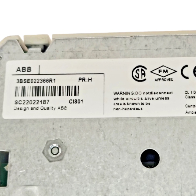 ABB CI801 3BSE022366R1 Communication interface module