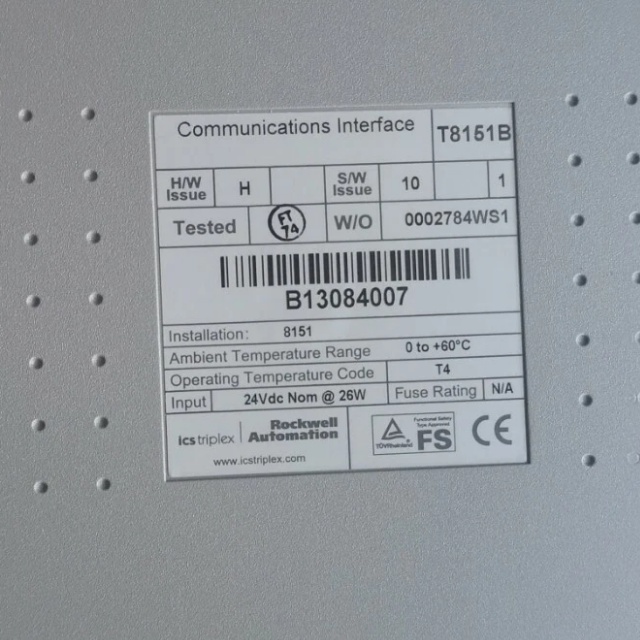 ICS TRIPLEX T8151B Communications Interface Module