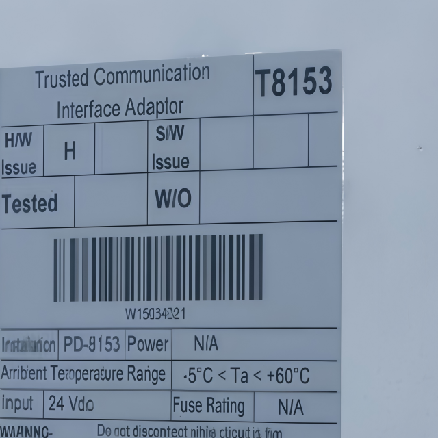 ICS TRIPLEX T8153 Communication Interface Adapter Module