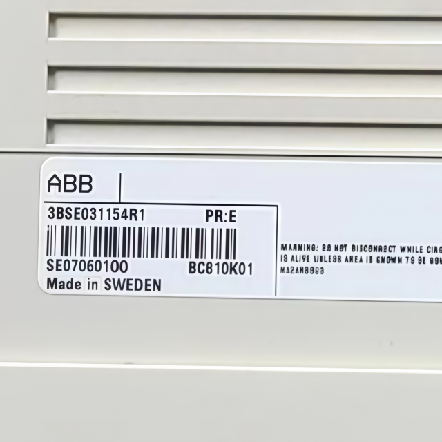 ABB BC810K01 3BSE031154R1 CEX-bus Interconnection Unit Kit