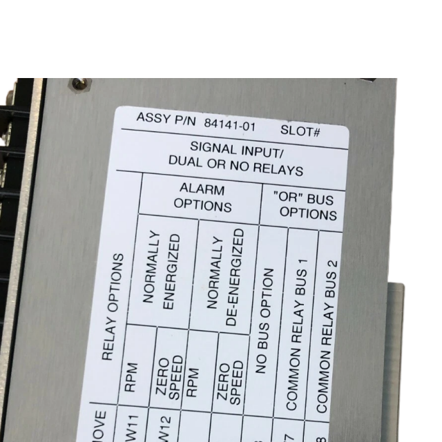 Bently Nevada 84141-01 XDCR I/O Record Terminal