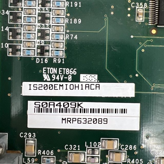 GE IS200EMIOH1A Exciter Main Input/Out Board I/O Board