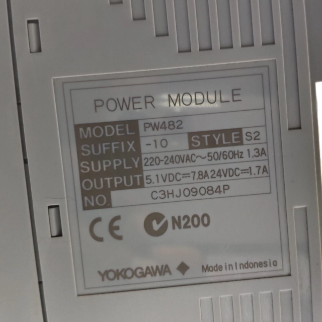 Yokogawa PW482 Power Supply Module