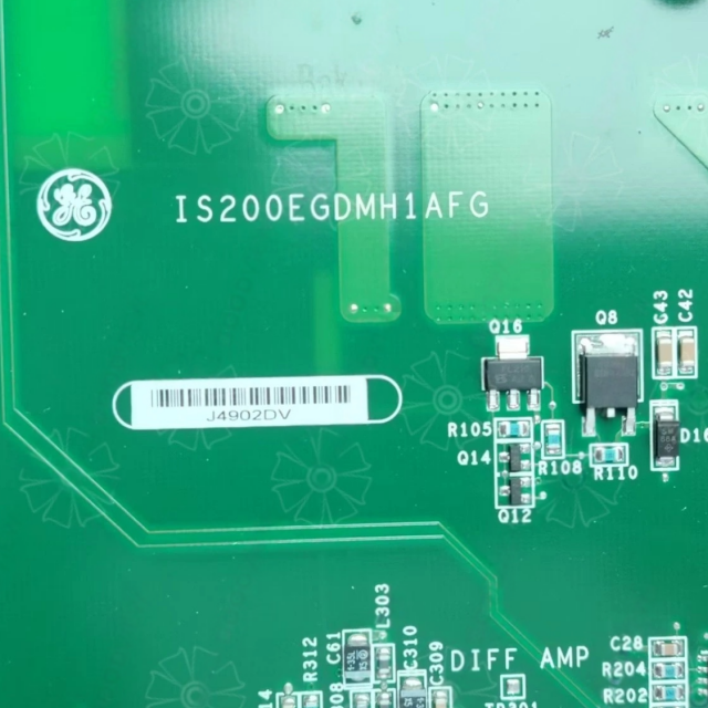 GE IS200EGDMH1AFG Exciter Ground Detector Module