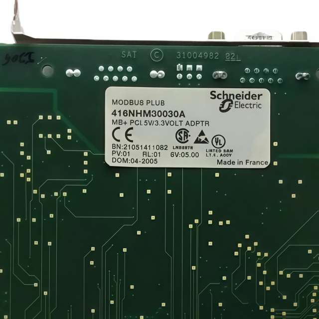 Schneider 416NHM30030 Modbus Plus PCI adapter card