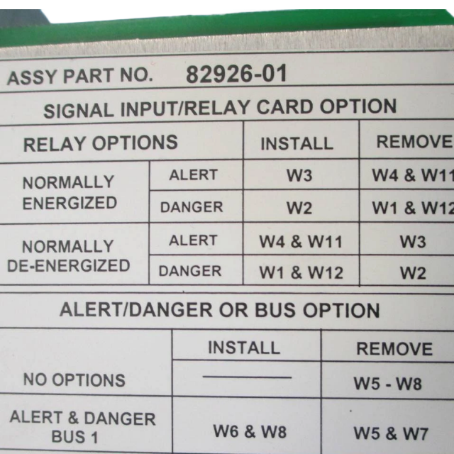 Bently Nevada 82926-01 I/O record terminal module