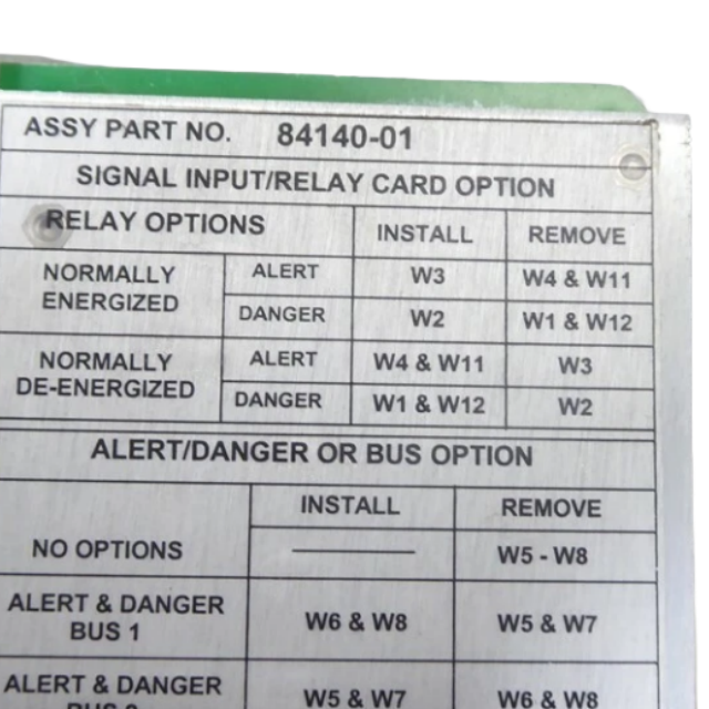 Bently Nevada 84140-01 Signal Input Relay Card