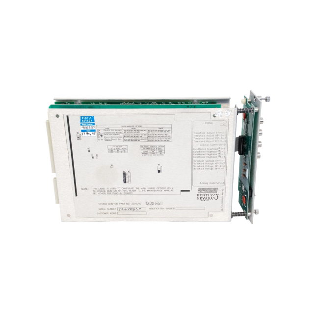 Bently Nevada 3300/03-03-00 System Monitor