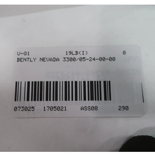 Bently Nevada 3300/05-24-00-00 10-slot machinery protection system rack