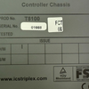 ICS TRIPLEX T8100 Trusted TMR Controller Chassis