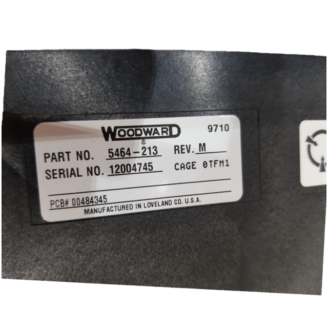 Woodward 5464-213 Netcon Serial I/O Card