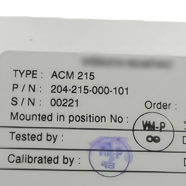204-215-000-101 CALIBRATOR MODULE
