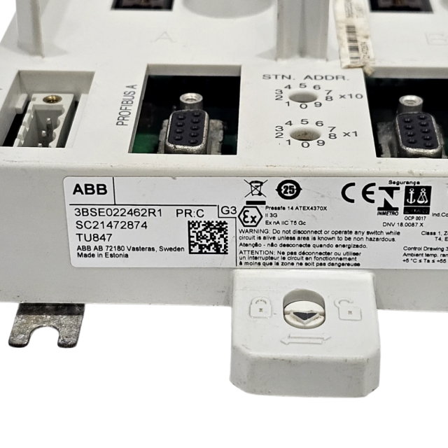 ABB TU847 3BSE022462R1 Termination Unit Base