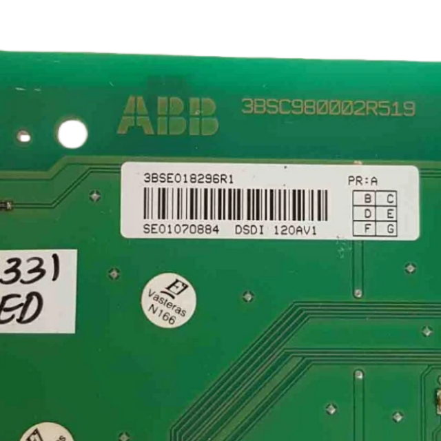 ABB DSDI 120AV1 Digital Input Board