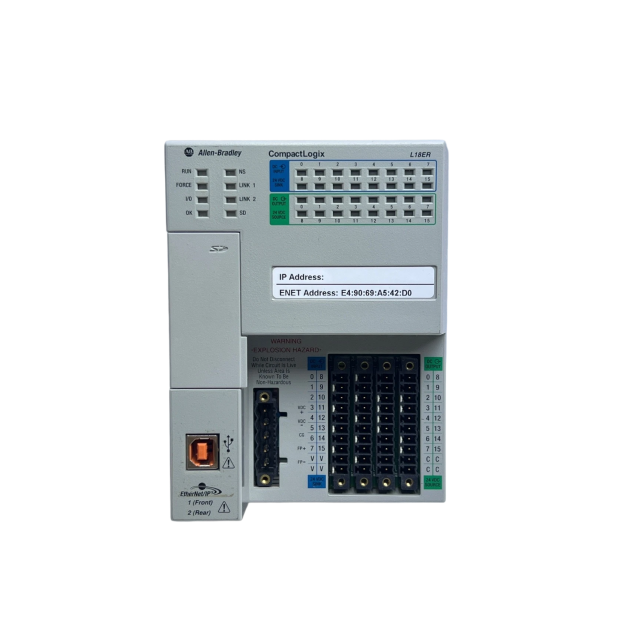 Allen Bradley 1769-L18ER CompactLogix & 1769-IA16 Module Guide