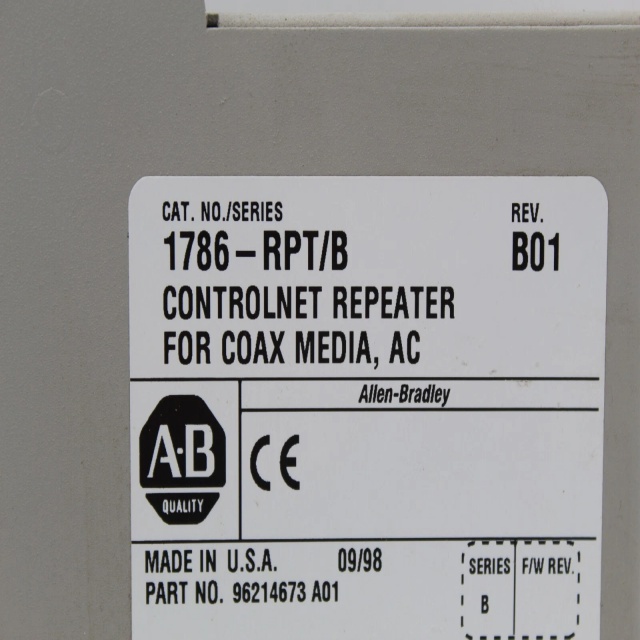 Allen Bradley 1786-RPT ControlNet repeater adapter module