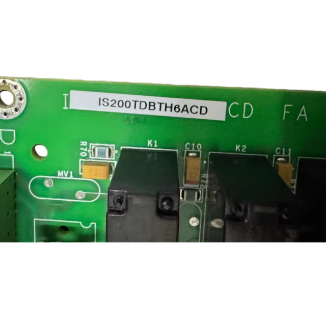 GE IS200TDBTH6A Discrete Input/Output Terminal Board