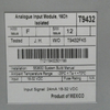ICS TRIPLEX T9432 Analog Input Module