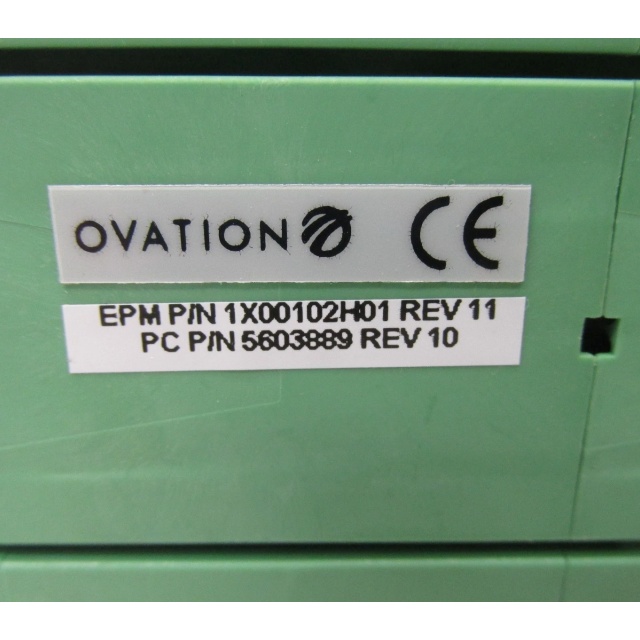 Emerson Ovation 1X00102H01 Power Distribution Module