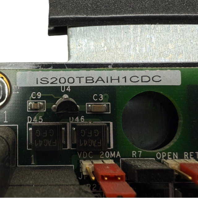 GE IS200TBAIH1CDC Analog input/output terminal board