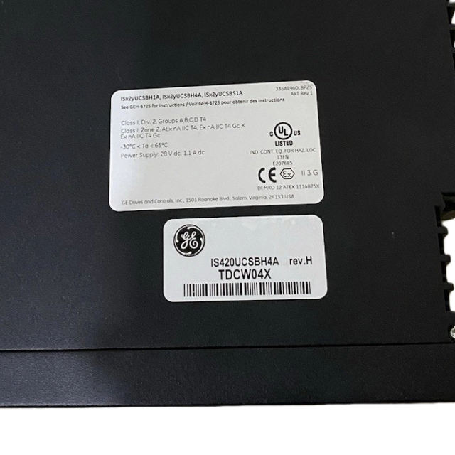 GE IS420UCSBH4A Controller Module