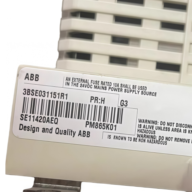ABB PM865K01 3BSE031151R1 Processor Unit