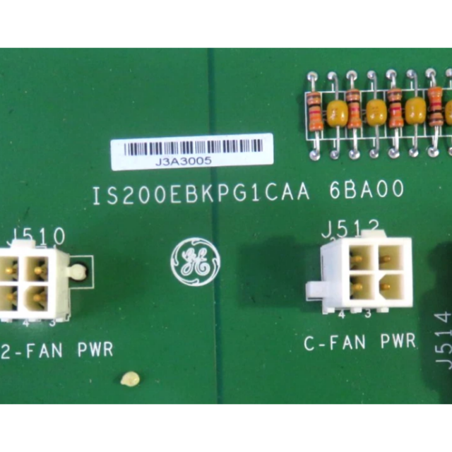 GE IS200EBKPG1CAA Exciter Backplane Board