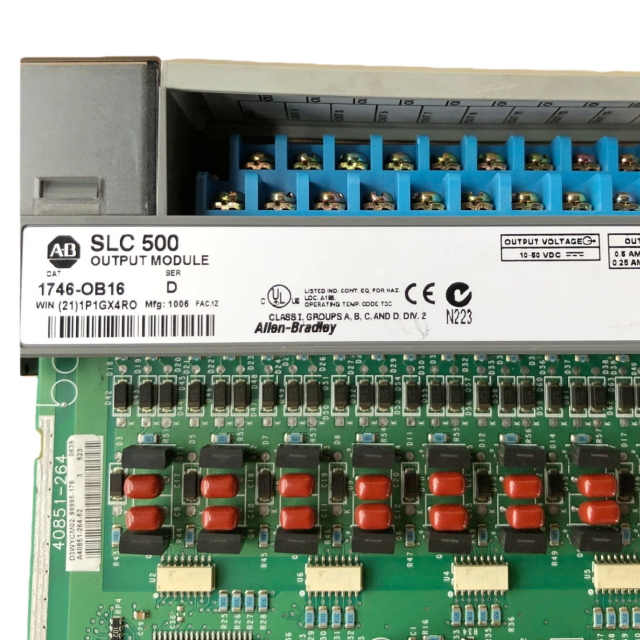 Allen Bradley 1746-OB16 SLC 500 Output Module