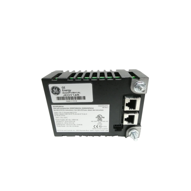 GE IS220PVIBH1A Vibration Monitor Module