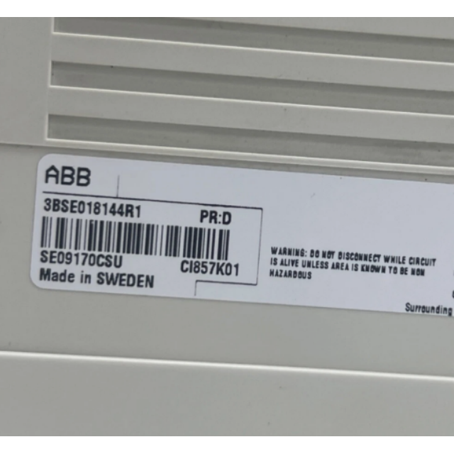 ABB CI857K01 3BSE018144R1 INSUM Ethernet Interface