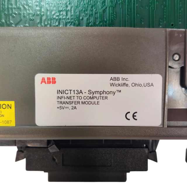 ABB INICT13A Infi-Net to Computer Transfer Module