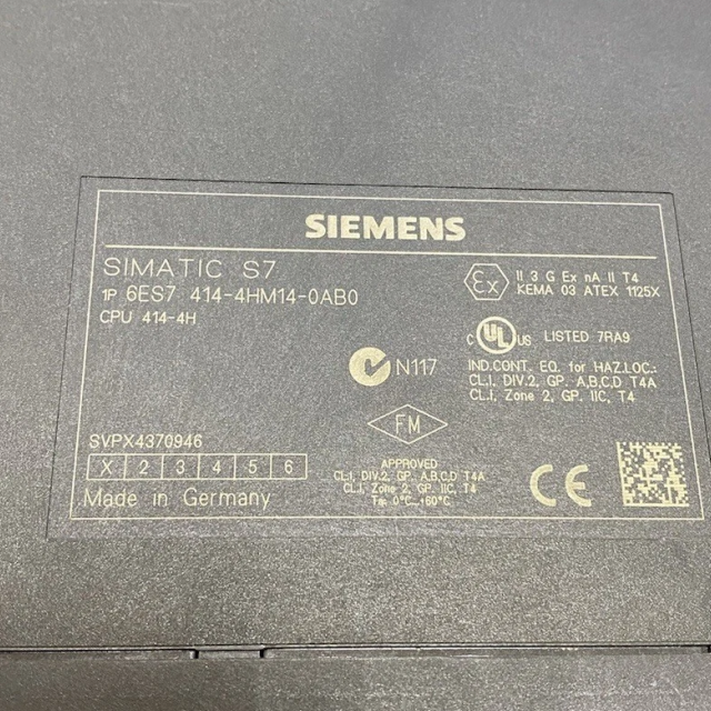 Siemens 6ES7414-4HM14-0AB0 Central processing unit