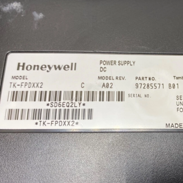 Honeywell TK-FPDXX2 97285571 B01 Power Supply Module