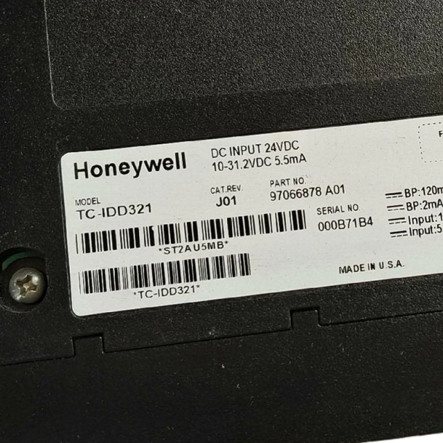 Honeywell TC-IDD321 DIGITAL INPUT MODULE