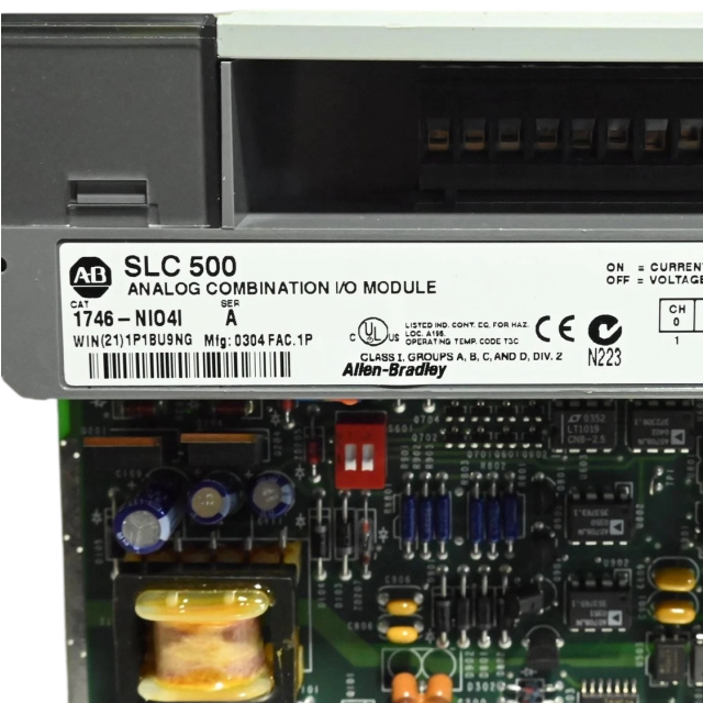 Allen Bradley 1746-NIO4I SLC 500 Analog Output Module