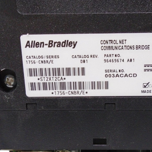 Allen Bradley 1756-CNBR/E ControlLogix ControlNet Scanner Module