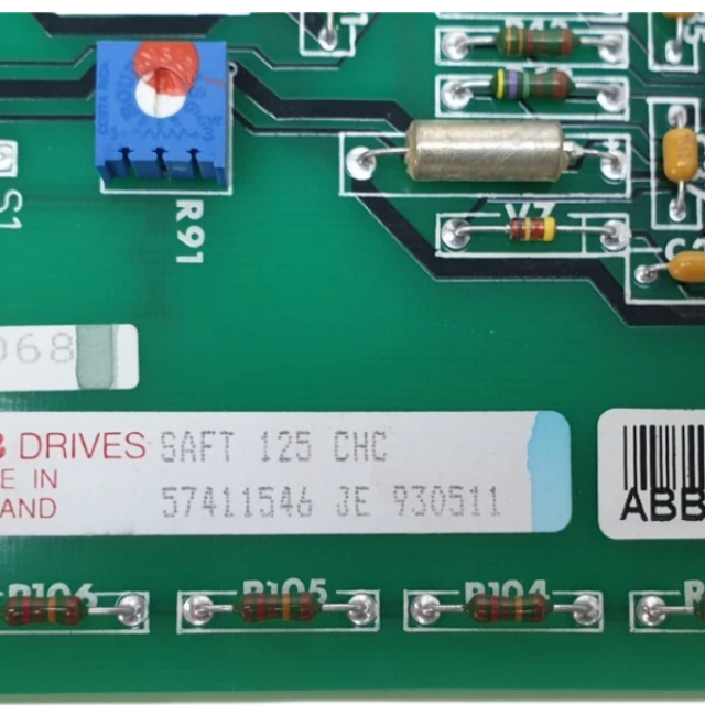 ABB SAFT 125 CHC 57411546 CONTROL BOARD