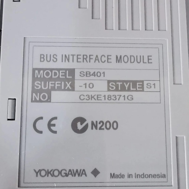 Yokogawa SB401-10 Bus Interface Slave Module