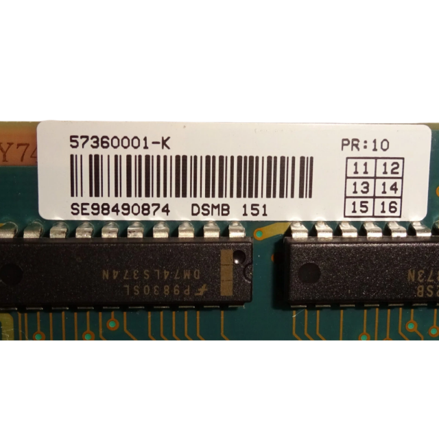 ABB DSMB151 57360001-K Memory Module