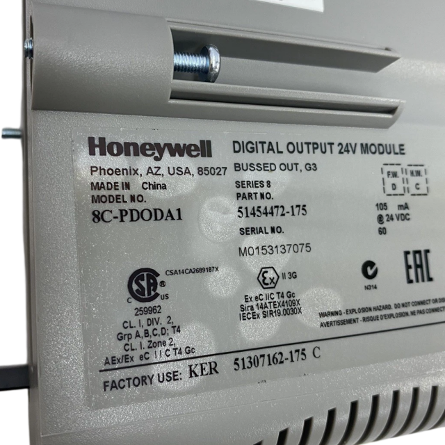 Honeywell 8C-PDODA1 32-channel digital output module