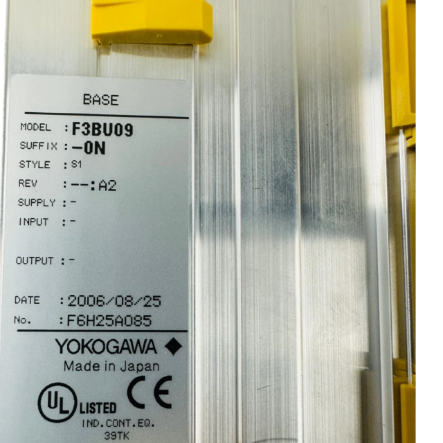 Yokogawa F3BU09-0NS1 Base Module