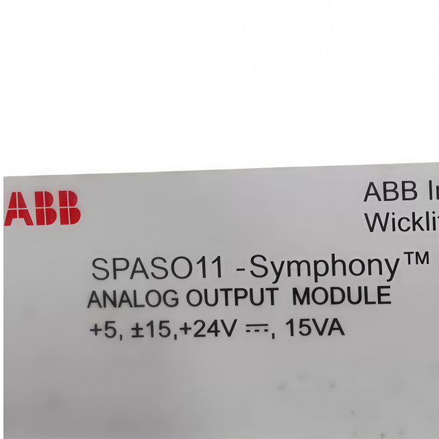 ABB SPASO11 Symphony Plus Analog Output Module