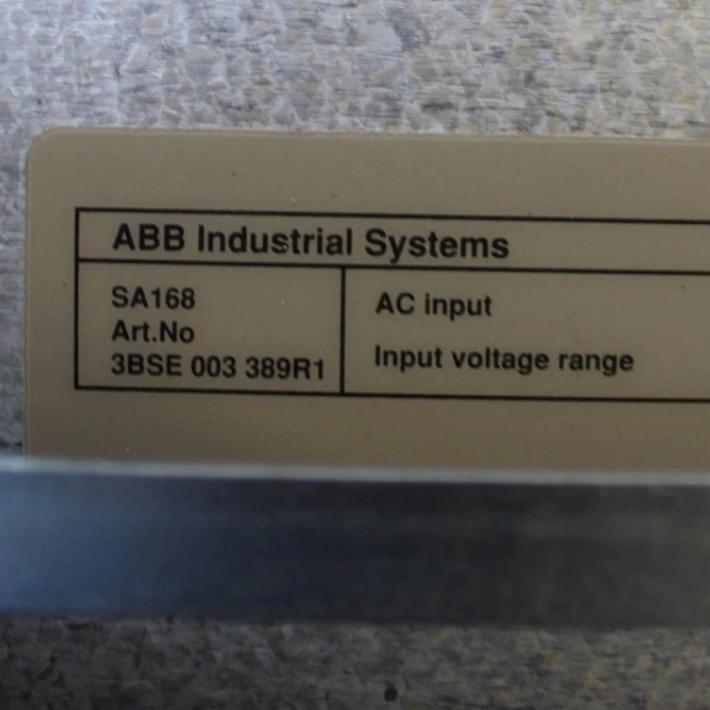 ABB SA168 3BSE003389R1 Power Supply Module