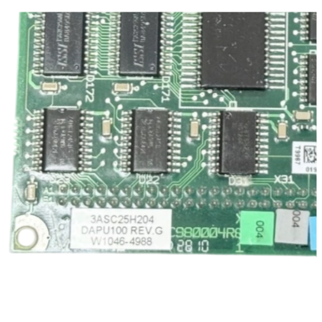 ABB DAPU 100 3ASC25H204 Control board I/O