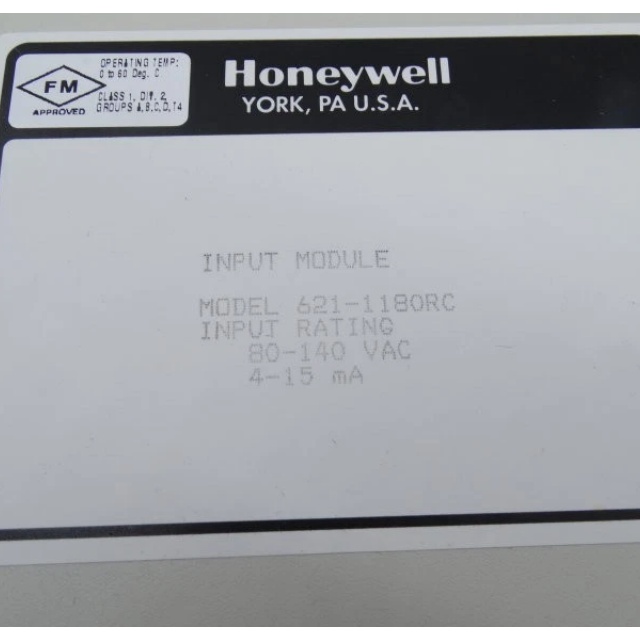Honeywell 621-1180RC Digital Input Module