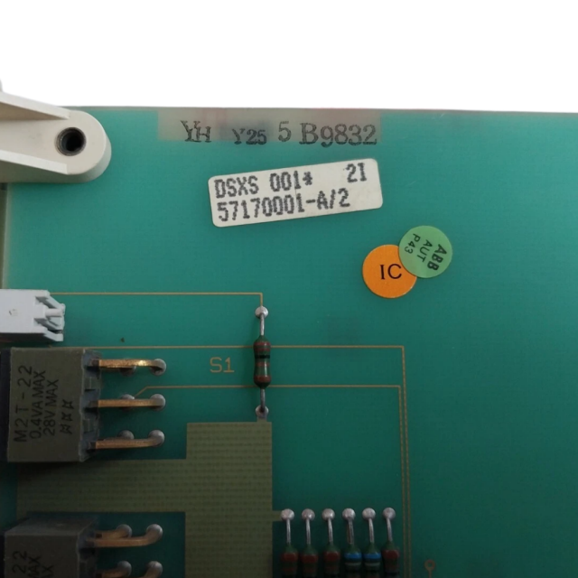 ABB DSXS 001 57170001-A SIMULATOR BOARD