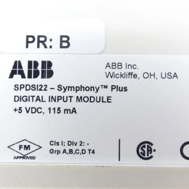 ABB SPDSI22 Digital Input Module