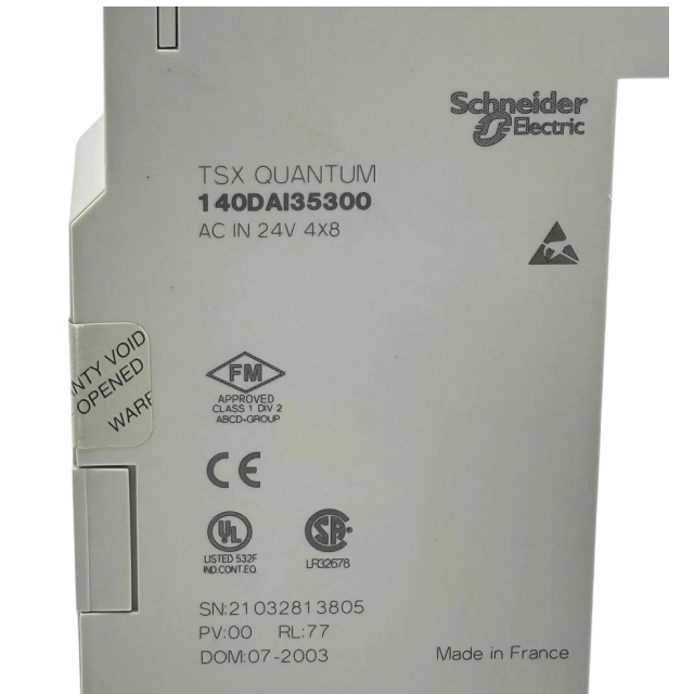 Schneider 140DAI35300 INPUT MODULE