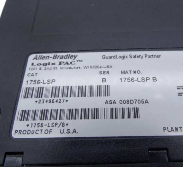 Allen Bradley 1756-LSP Safety partner processor module