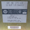 Allen Bradley 1771-A3B Ser B 12-slot I/O chassis